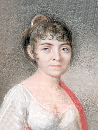 Efter en miniatyrmålning av L.S. Sparrgren, 1805