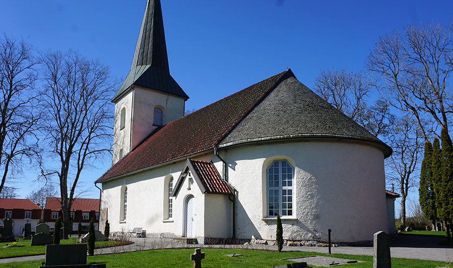 Tengene kyrka (foto taget 20 april 2026)